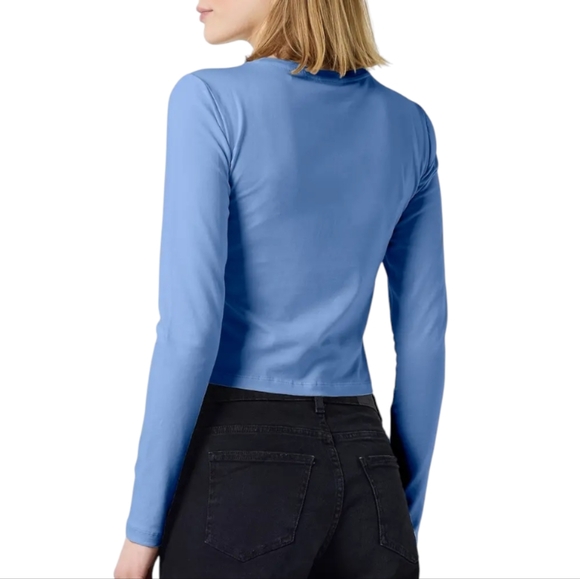 Noisy May Katinka Illusion Print Long Sleeve  Blouse - Picture 10 of 11